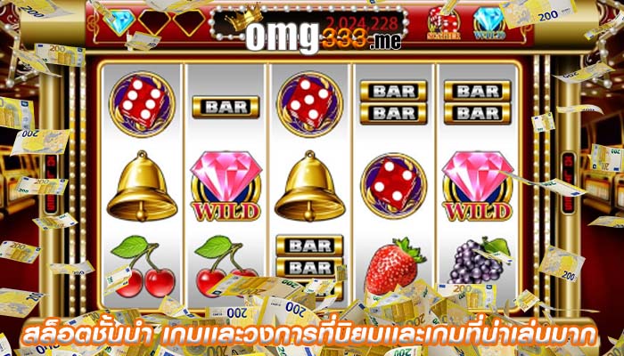 สล็อตชั้นนำ เกมเเละวงการที่นิยมเเละเกมที่น่าเล่นมาก
